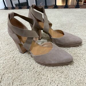 Corso Como Taupe Strappy Heels